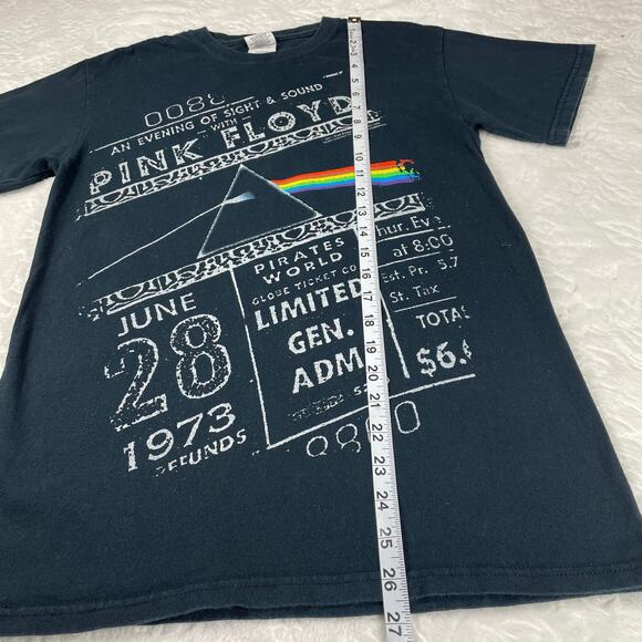 🔥Vintage Pink Floyd “An Evening Of Sight & Sound” 2011 Black Graphic Shirt S - Picture 11 of 11